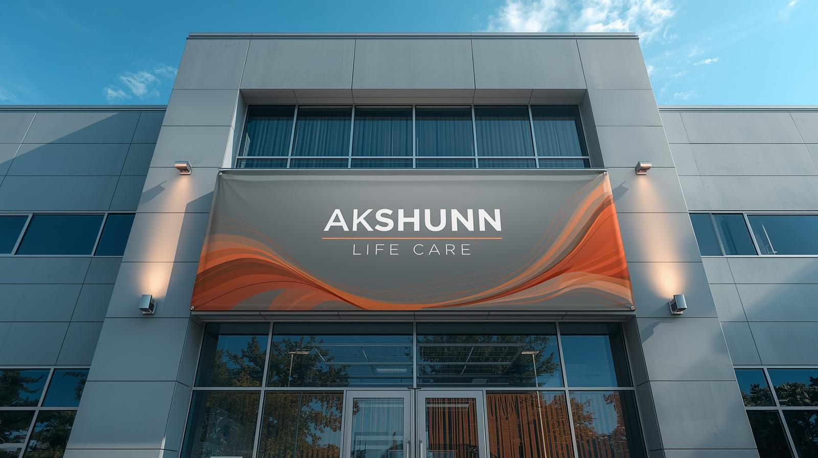 factory front side of akshunn life care